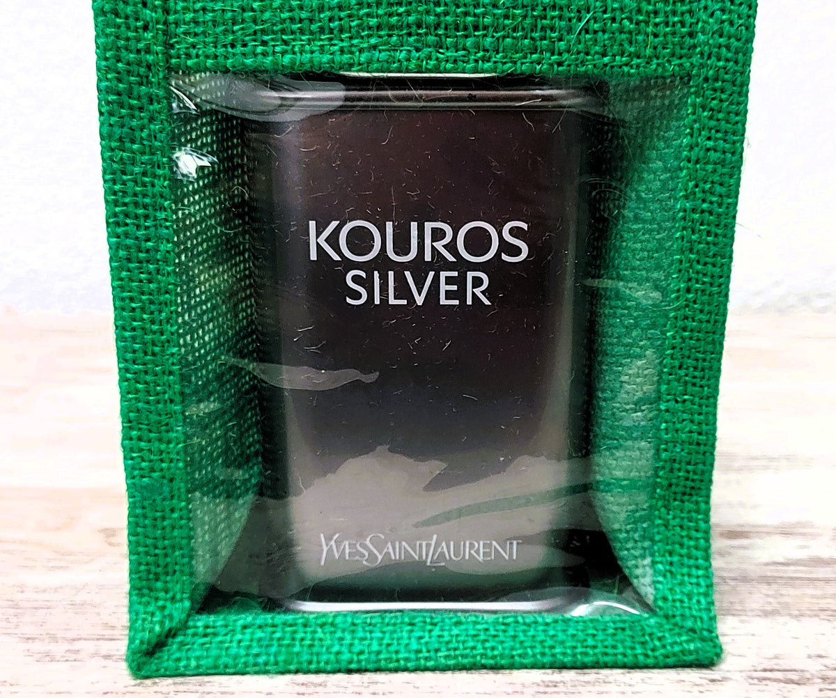 Kouros Silver YSL, Yves Saint Laurent EDT (eau de toilette) 100 ml. discontinued extremely rare.