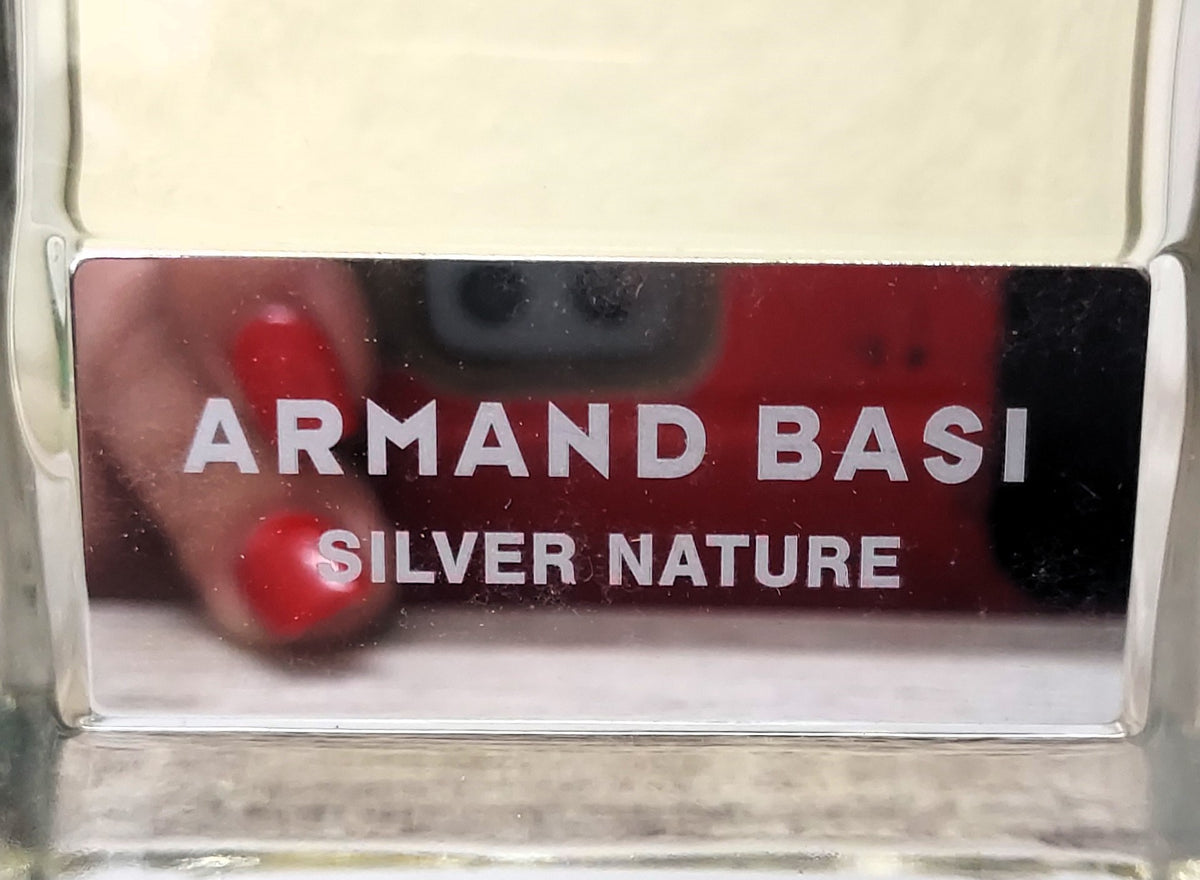 Silver Nature Armand Basi EDT (eau de toilette) 100 ml. Discontinued vintage.
