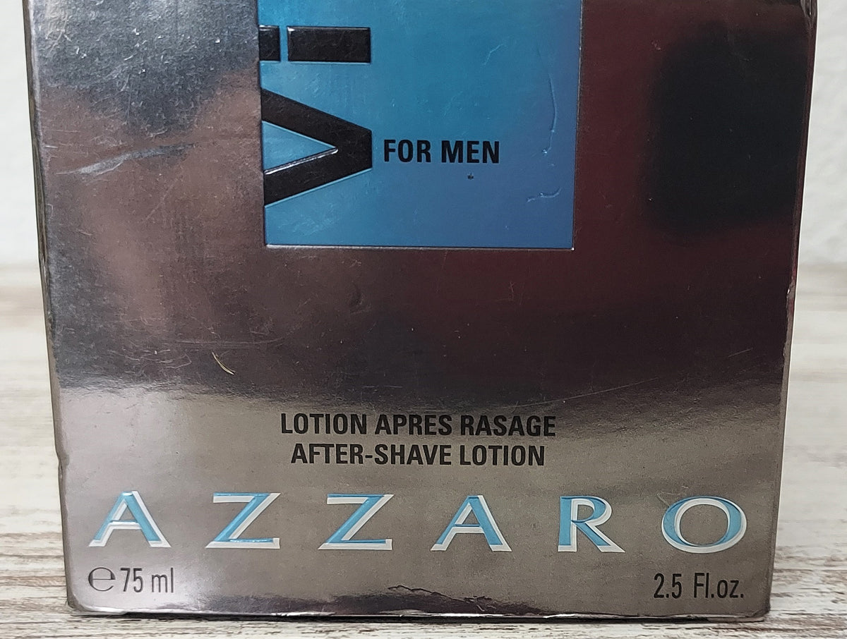 Visit for Men Azzaro AFTER SHAVE SPLASH 75 ml. Discontinued vintage.