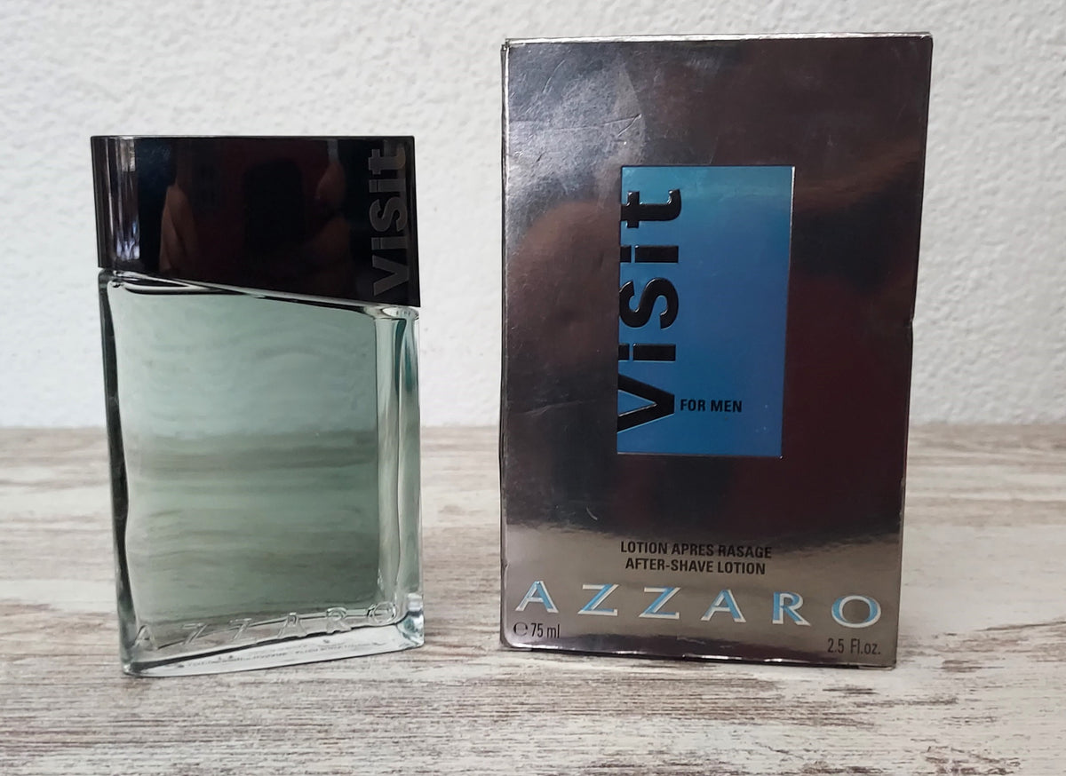 Visit for Men Azzaro AFTER SHAVE SPLASH 75 ml. Discontinued vintage.