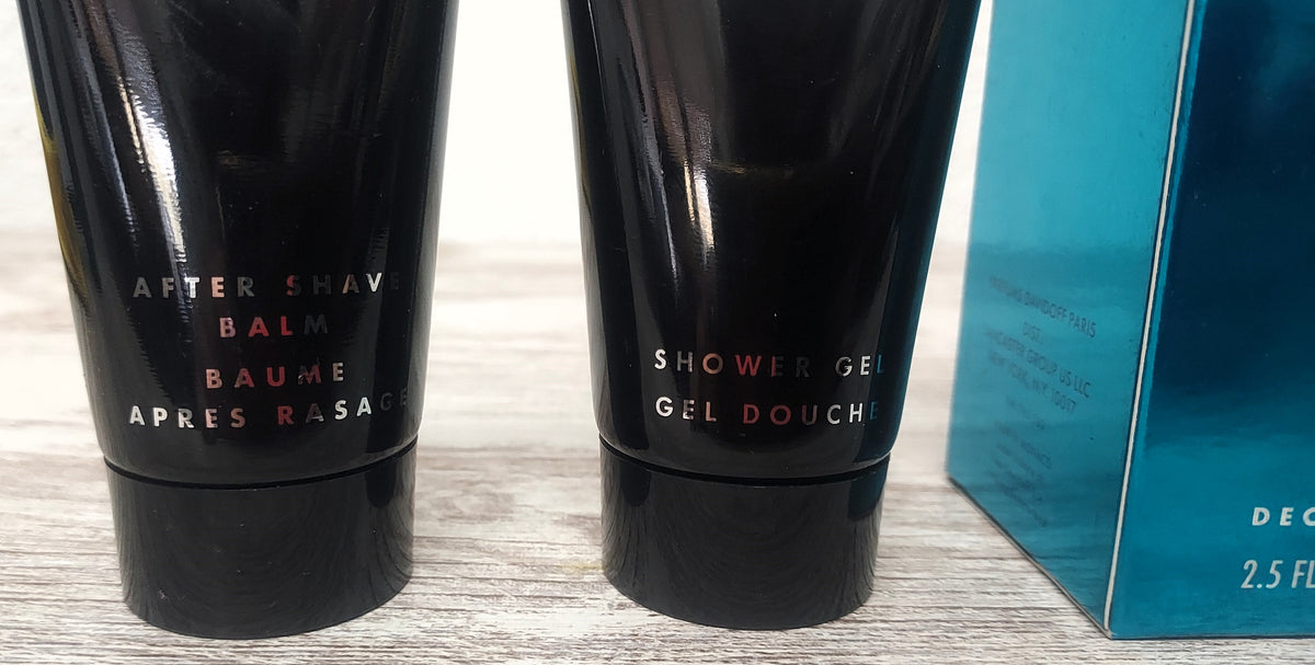 Cool Water Men Davidoff EDT 75ml (ALMOST FULL) + After Shave 50ml + Gel 50ml. Lancaster.