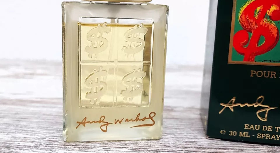 Andy Warhol pour Homme EDT (eau de toilette) 30ml. Discontinued vintage 1999.