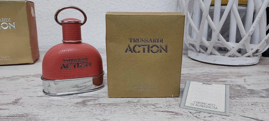 Action Donna Trussardi EDT (eau de toilette SPLASH) 50ml. Discontinued vintage.