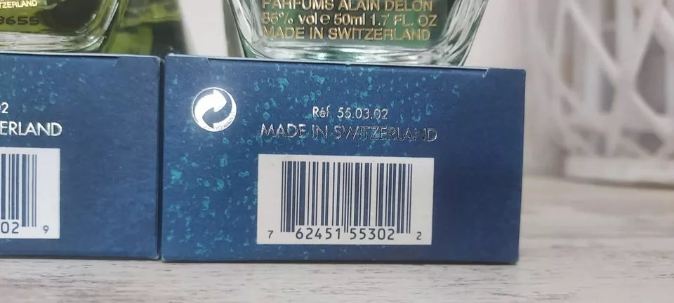 Samourai Alain Delon EDT SPLASH 50ml + After Shave SPLASH 50ml. Vintage rare.