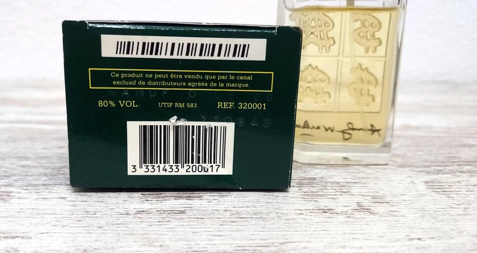 Andy Warhol pour Homme EDT (eau de toilette) 30ml. Discontinued vintage 1999.