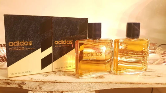 Adidas Classic Blue for Man EDT SPLASH 100ml + After Shave SPLASH 100ml. Vintage.