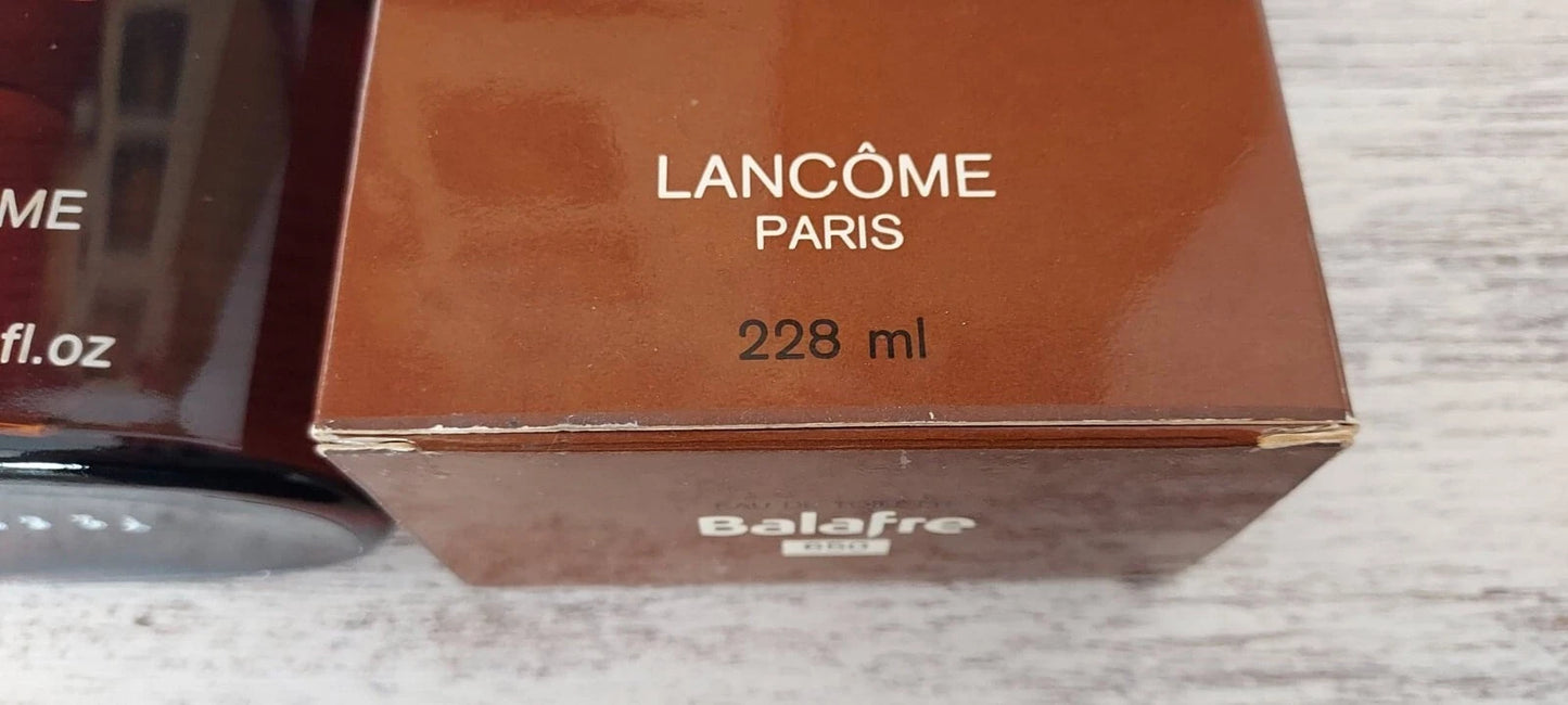 Balafre Brun Lancome EDT (eau de toilette SPLASH) 228ml. Vintage.