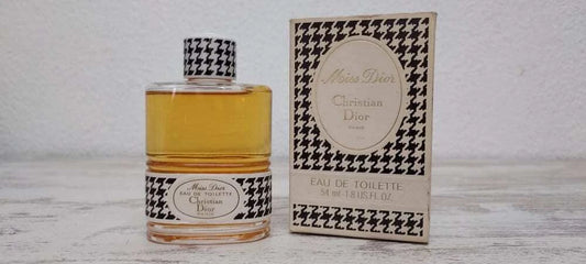 Miss Dior Christian Dior EDT (eau de toilette SPLASH) 54ml. Discontinued vintage.
