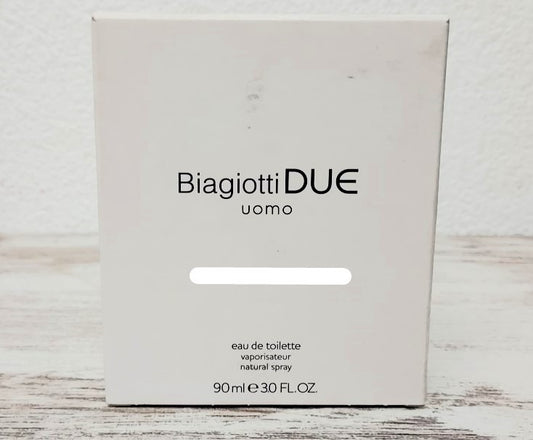 Biagiotti Due Uomo Laura Biagiotti EDT (eau de toilette) 90 ml. Discontinued vintage.