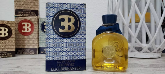 Eliosport Elio Berhanyer EDT SPLASH 120ml. Vintage extremely rare 70's.