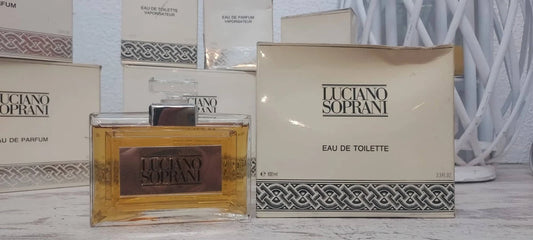 Soprani Donna Luciano Soprani EDT (eau de toilette SPLASH) 100ml. Vintage.