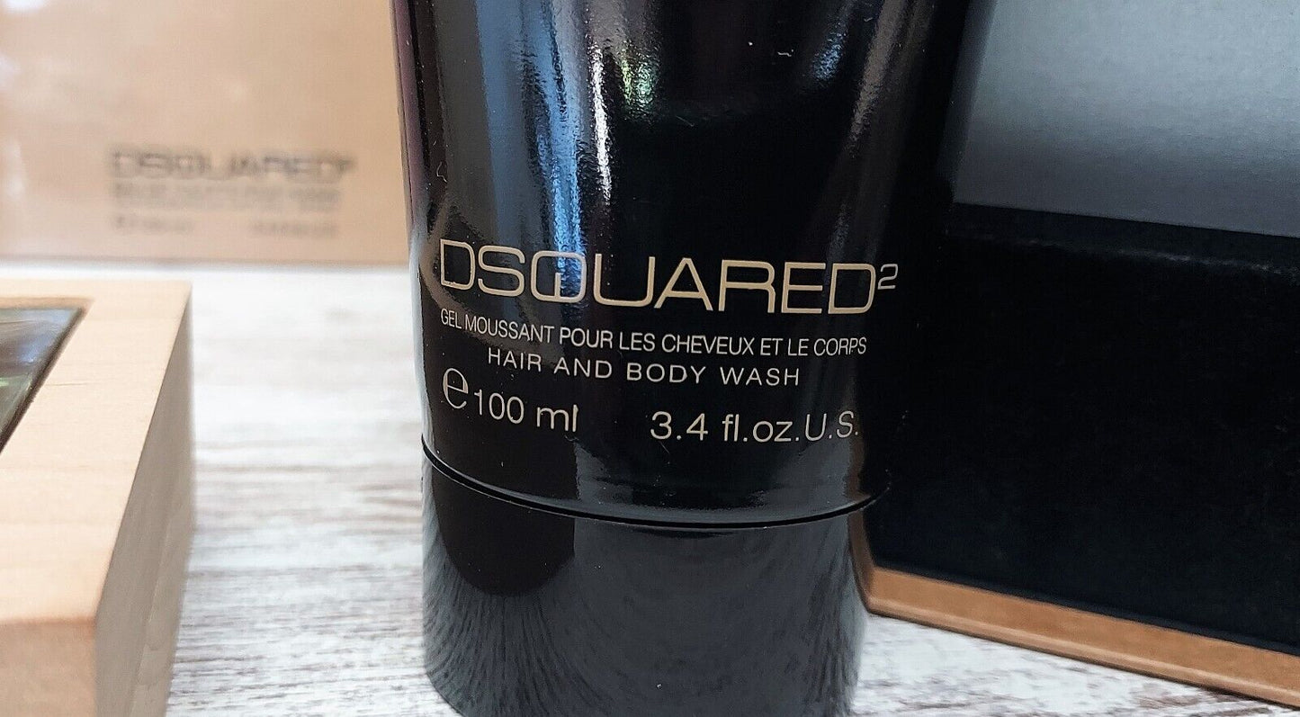 He Wood Dsquared2 EDT 100ml + Hair & Body Wash 100ml Discontinued extremely rare.