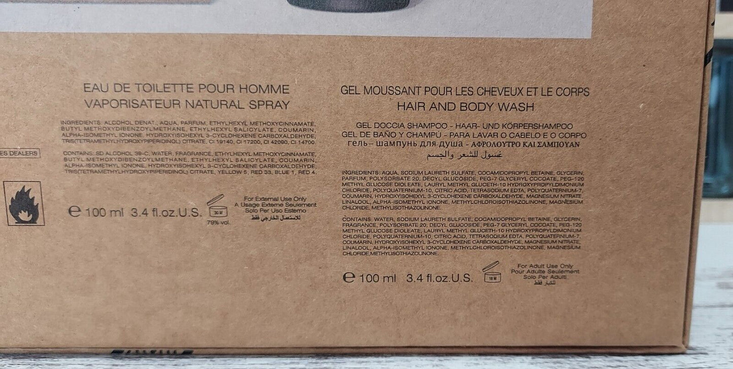 He Wood Dsquared2 EDT 100ml + Hair & Body Wash 100ml Discontinued extremely rare.