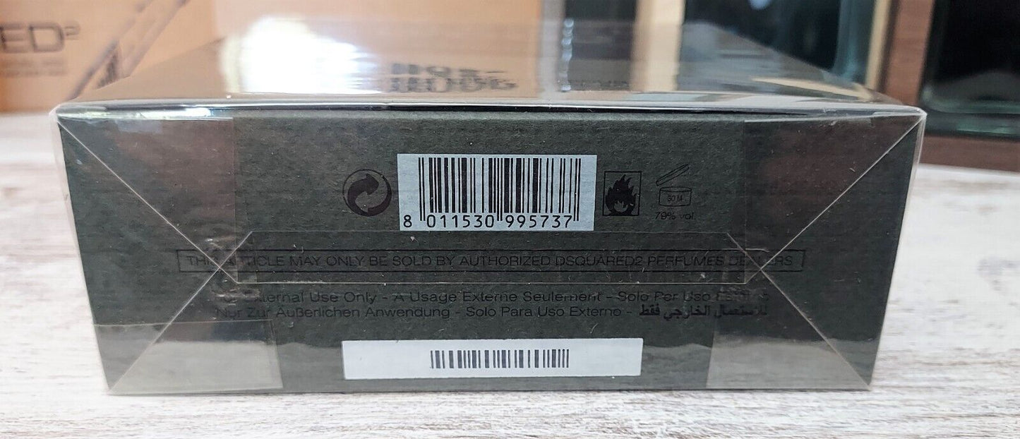 He Wood INTENSE Dsquared2 EDT (eau de toilette) 100ml. Discontinued.