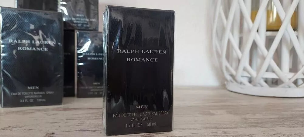 Romance for Men Ralph Lauren EDT (eau de toilette) 50ml. Discontinued vintage.