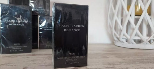 Romance for Men Ralph Lauren EDT (eau de toilette) 50ml. Discontinued vintage.