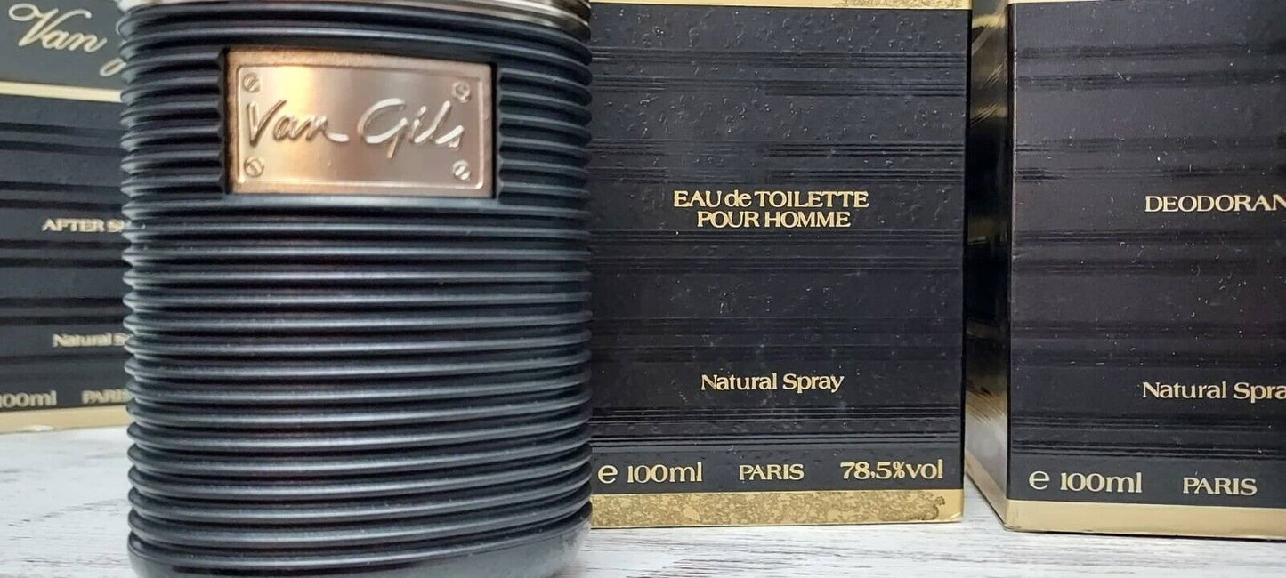 Van Gils Classic pour Homme EDT 100ml + Deo Natural Spray 100ml. Vintage formula 80's.