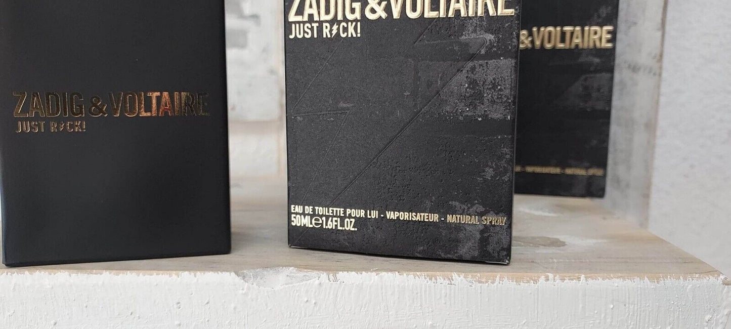 Just Rock! For Him Zadig & Voltaire EDT (eau de toilette) 50ml. Discontinued.