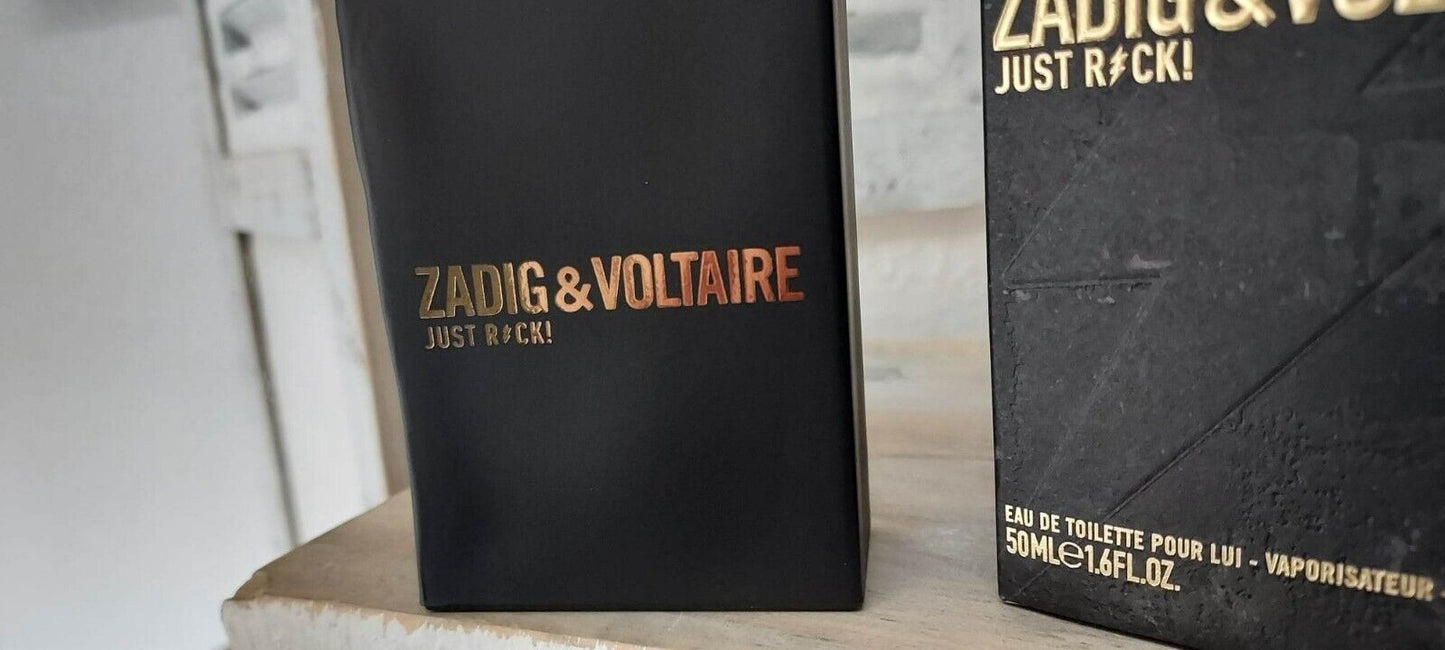 Just Rock! For Him Zadig & Voltaire EDT (eau de toilette) 50ml. Discontinued.