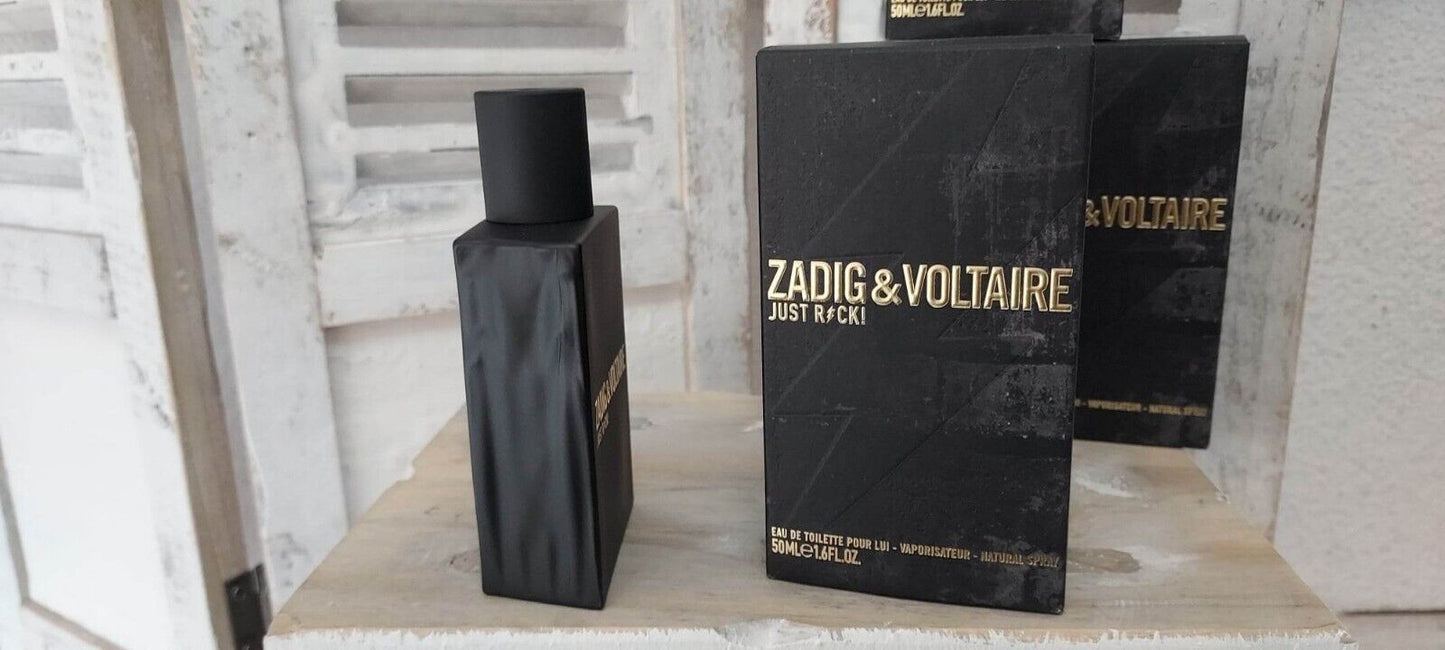 Just Rock! For Him Zadig & Voltaire EDT (eau de toilette) 50ml. Discontinued.