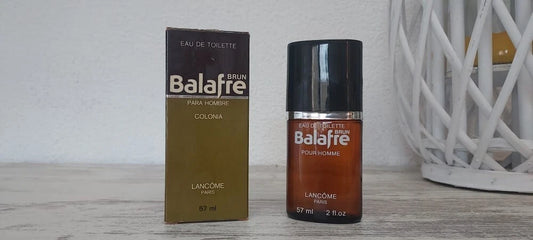 Balafre Brun Lancome EDT (eau de toilette SPLASH) 57ml. Vintage.
