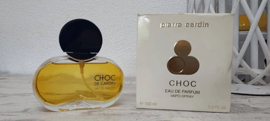 Choc Pierre Cardin EDP (eau de parfum) 100ml. Vintage extremely rare box.