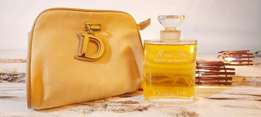 Miss Dior Esprit de Parfum 100ml + Small Toiletry bag. Vintage discontinued rare.
