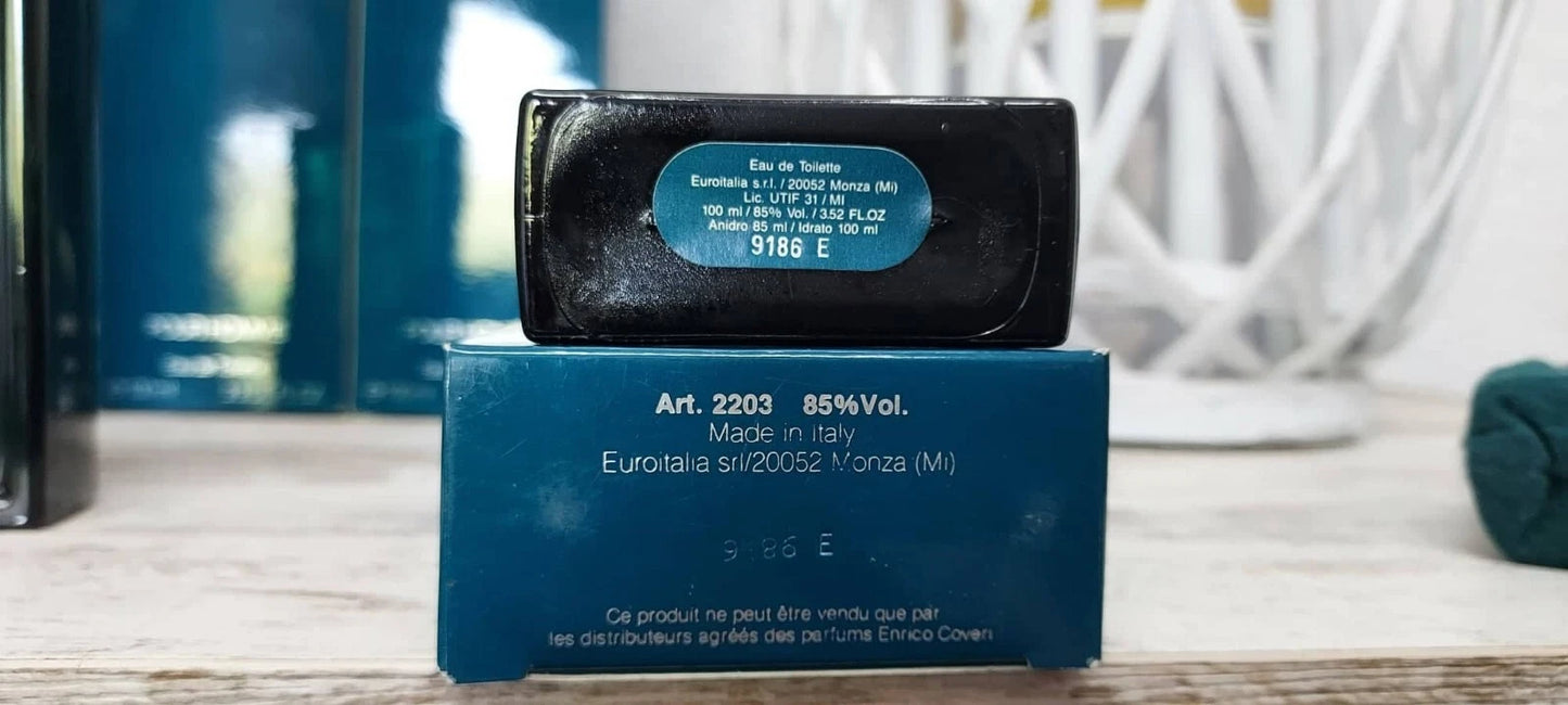 Enrico Coveri pour Homme EDT 100ml + After Shave 100ml. EUROITALIA vintage rare.