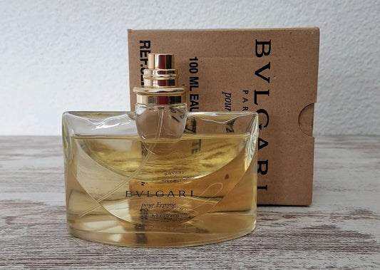 Bvlgari pour Femme EDT (eau de toilette) 100ml. Discontinued vintage.