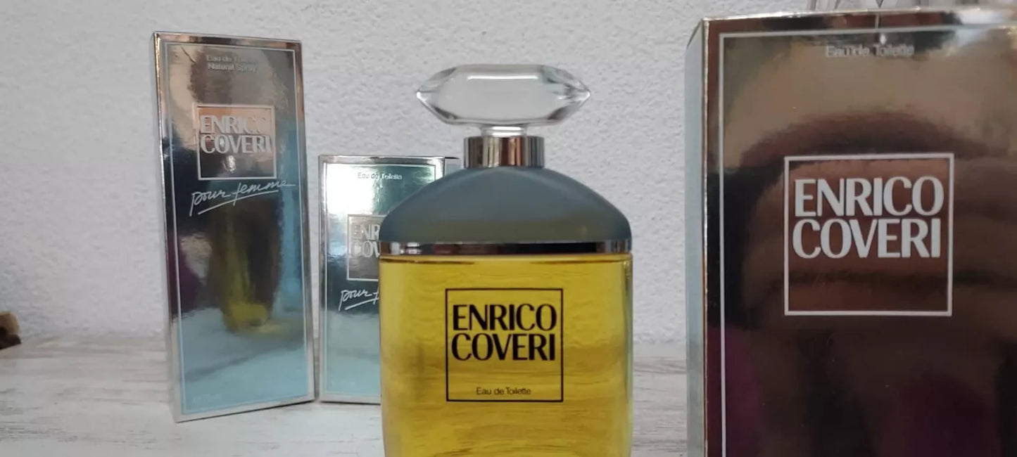 Enrico Coveri pour Femme EDT (eau de toilette SPLASH) 100ml. Vintage EUROITALIA.
