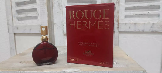 Rouge Hermes PARFUM 7,5ml. De luxe purse spray refill. Discontinued vintage.