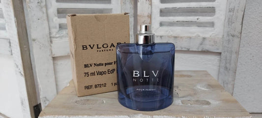 BLV Notte pour Femme Bvlgari EDP (eau de parfum) 75ml. Discontinued vintage.