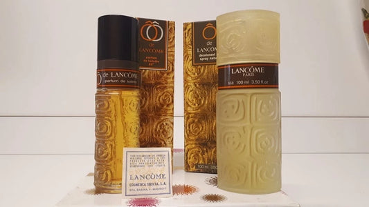 O de Lancome PARFUM DE TOILETTE 90ml + Deo Natural Spray 100ml Vintage.