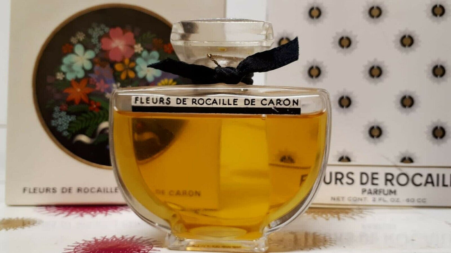 Fleurs de Rocaille Caron Pure Parfum 60 ml / 2 fl. Oz. Luxury piece vintage rare.