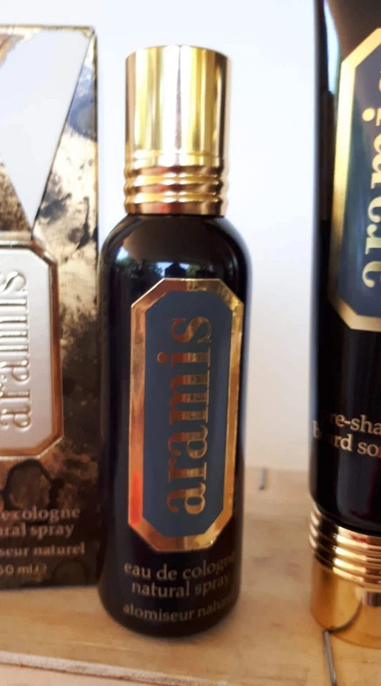 Aramis pour Homme EDC (eau de cologne) 60ml + Pre-Shaving beard 100ml. Vintage.