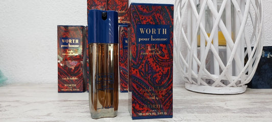 Worth pour Homme EDT (eau de toilette) 100ml. Haute Concentration. Vintage rare.