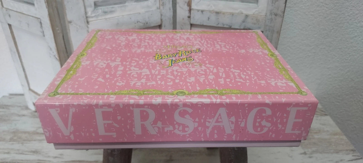 Baby Rose jeans Versace EDT 50ml + Body Lotion 50ml + gel 50ml. Vintage rare.