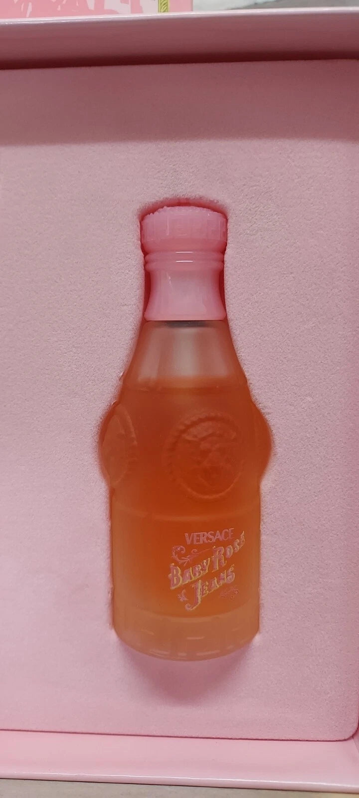 Baby Rose jeans Versace EDT 50ml + Body Lotion 50ml + gel 50ml. Vintage rare.
