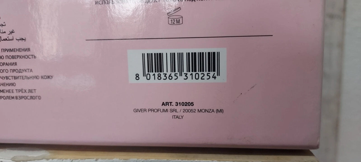 Baby Rose jeans Versace EDT 50ml + Body Lotion 50ml + gel 50ml. Vintage rare.