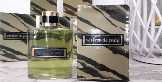 Vetiver Puig AFTER SHAVE SPLASH 200ml. Discontinued vintage.