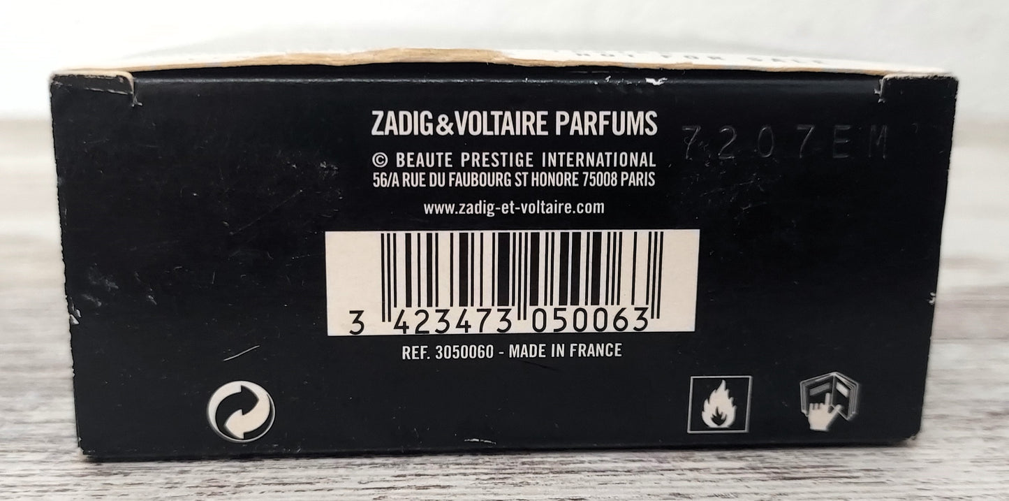 Just Rock! For Him Zadig &amp; Voltaire EDT (eau de toilette) 50ml. Discontinued.